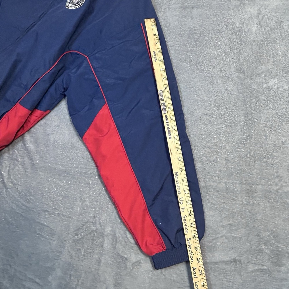 Vintage Official Sports USA Soccer Referee Program Windbreaker Jacket XL - Picture 8 of 9